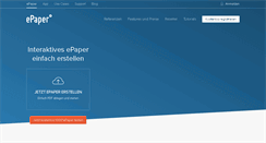 Desktop Screenshot of 1000grad-epaper.de